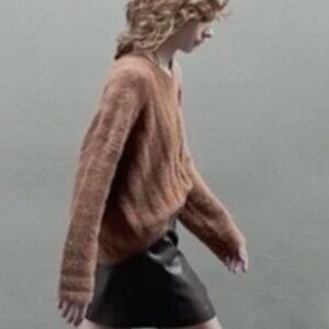 SOLD Oak + Fort Textured Knit Sweater (M)